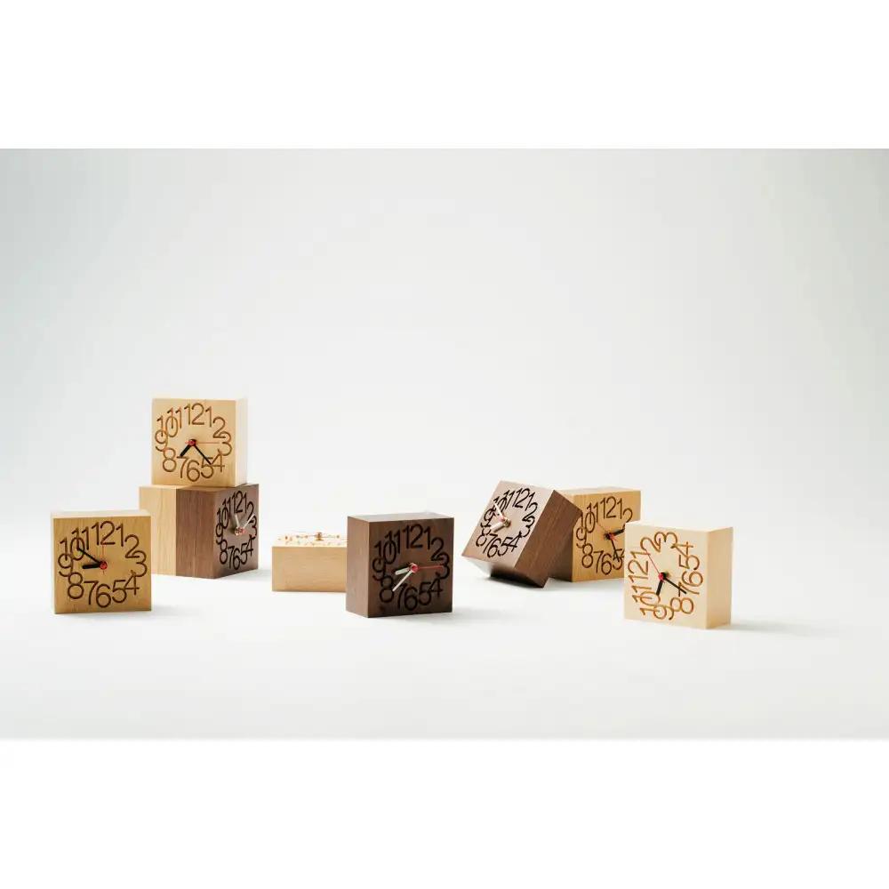 【ギフト用】旭川家具 コサイン MUKU時計(小) タモ 時計 _05771