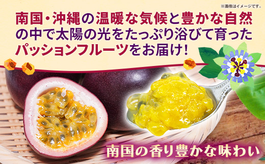 【先行受付】【2027年発送】黄金ファーム南星 パッションフルーツ 家庭用 約2kg (26～32玉) - ご自宅用 キズあり 色むらあり ご家庭用 先行予約 南国フルーツ 国産 おすすめ 沖縄県 八