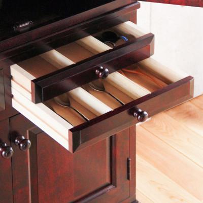 ふるさと納税 旭川市 旭川家具 山室家具製作所 民芸家具 北の匠 No.2010 カップボード_04720 |  | 02