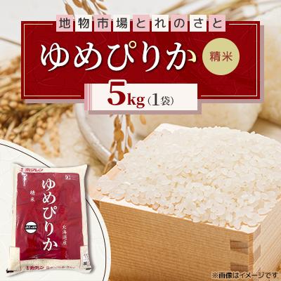 ふるさと納税 石狩市 令和7年産　北海道産　ゆめぴりか精米 5kg