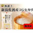 【ふるさと納税】無洗米5kg 新潟県佐渡産コシヒカリ　 | お米 こめ 白米 食品 人気 おすすめ 送料無料