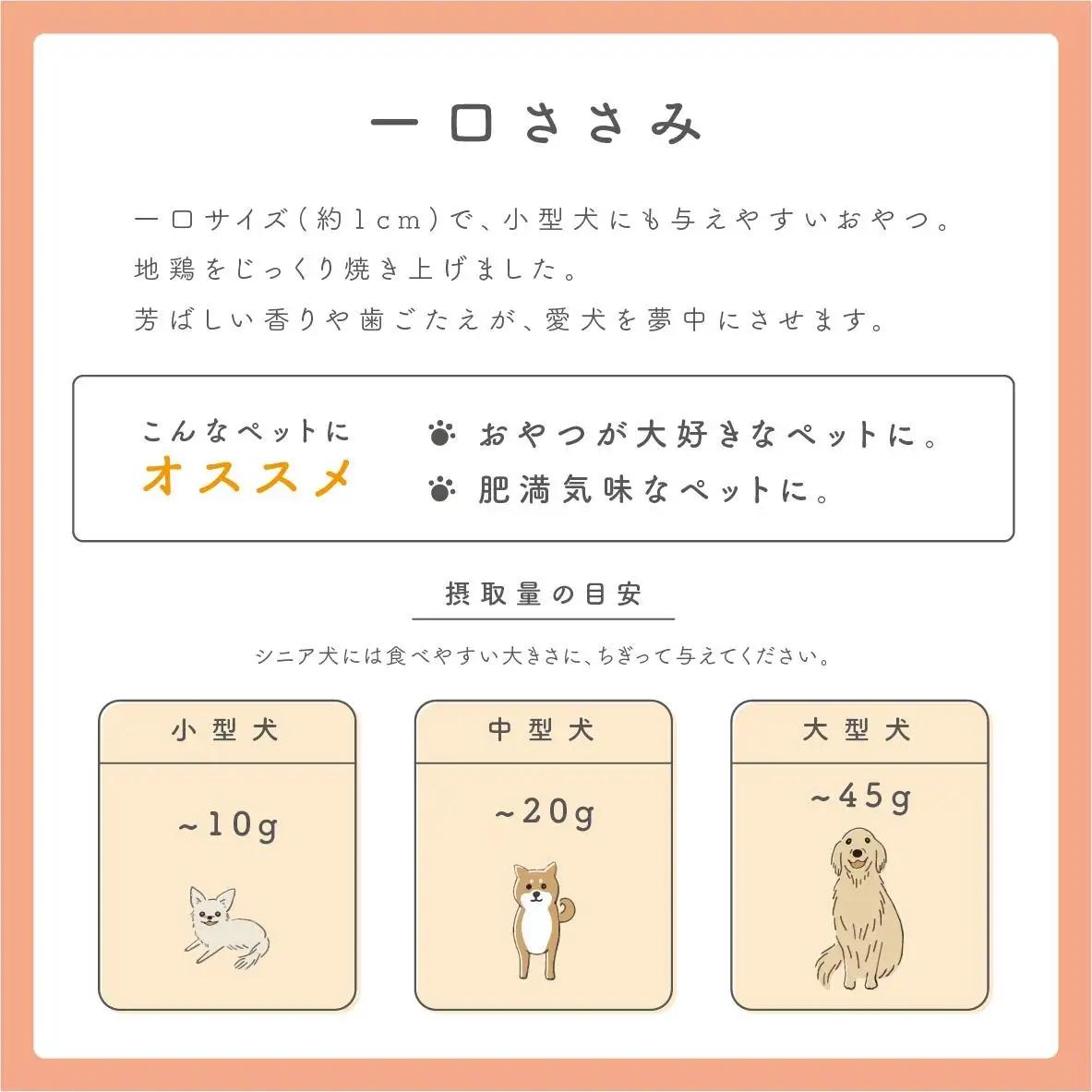 ペットフード研究所 国産無添加 一口ささみ 毎月100g 3回定期便 最初の月+50g【087D-194】