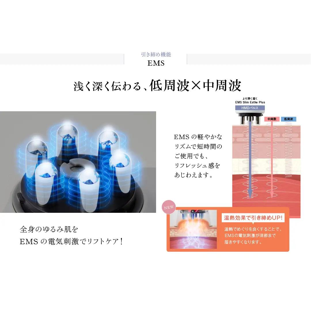 【ギフト対応可】WAVE WAVE EMS Slim Esthe Plus