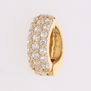 【ジュエリーの街、山梨県甲府市】ダイヤ0.48ct K18ピアリング　K125EGY