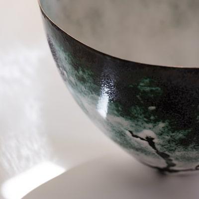 ふるさと納税 北本市 【一点限り】石戸蒲ザクラ100周年記念 Kenichi Kondo 七宝サラダボウル「刹那」 |  | 01