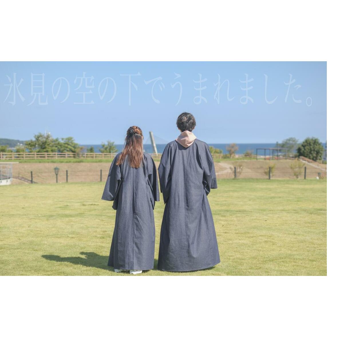 denimアウターきもの（メンズサイズM）_イメージ2