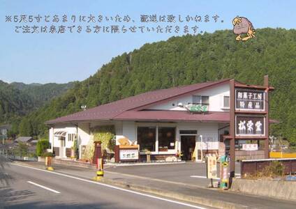 【2607-2556】※発送不可！超巨大！日本一？の大きさの鯛の落雁　和菓子工房　松栄堂のおいしい落雁を5尺5寸の大きさで！