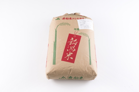 【令和7年産米】新潟県村上市 岩船産コシヒカリ（玄米）30kg　D4013