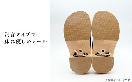 roomGETALS東濃ひのき 室内履き 五本指下駄 25サイズ 鼻緒 白【スピード配送】/ 恵那市 / 嵯峨乃や [AUBL053]