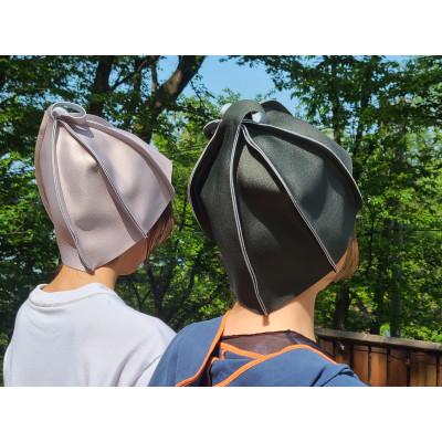 ふるさと納税 南砺市 【富山県南砺市発】高機能サウナハット「のぼせシラズ」カラー:ベージュ |  | 02