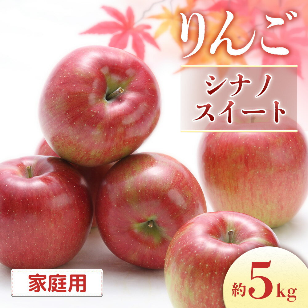 【ふるさと納税】＜先行予約＞りんご シナノスイート＜ご家庭用＞[10〜18玉]※2025年10月上旬〜10月下旬発送※