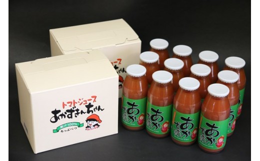 
                  あかずきんちゃん 180ml×12本 朝もぎ完熟トマトジュース
                