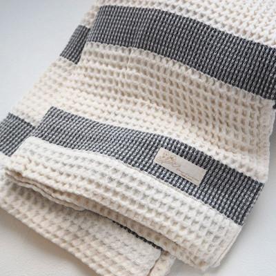 ふるさと納税 泉佐野市 【オーガニック100%】泉州南部織/フルオーガニックコットン ワッフルケット G1976