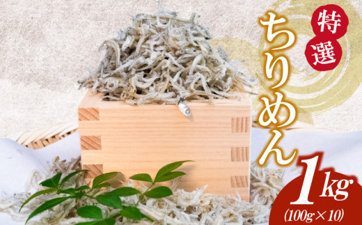 【しらす】かちり 800g(200g×4)しらす 1kg(100g×10)