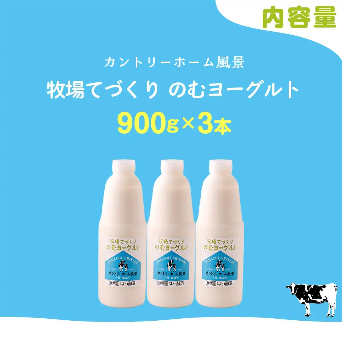 のむヨーグルト 900g ×3 SKB035