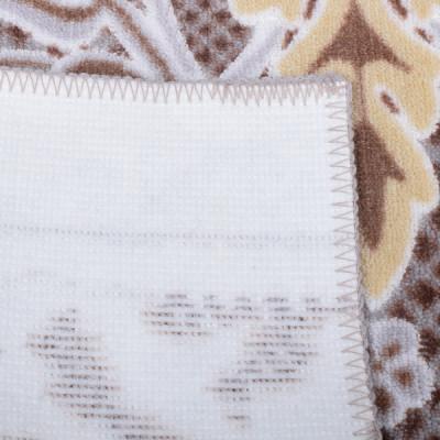 ふるさと納税 和泉市 日本製 廊下カーペット 65cm×120cm 【モダンオーナメント】 滑り止め ブラウン |  | 02