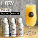 【ふるさと納税】No.369 HAZY LABOの350ml缶おまかせ6本セット ／ お酒 ビール 発泡酒 送料無料 埼玉県