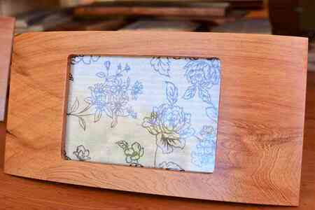 屋久杉 くり抜きフォトフレーム＜島屋工房＞