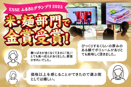 贅沢すぎる！極厚福井の生さば寿司 [A-013010]