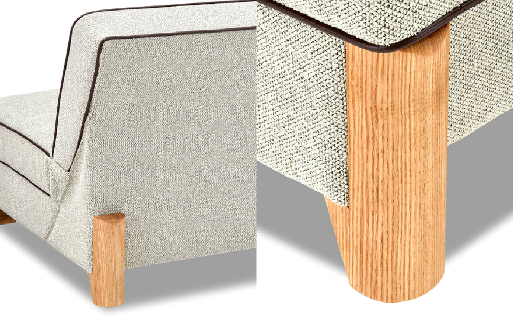 ソファベッド・ブレッド・ミレー 1880×1000×760mm 4色から選べる