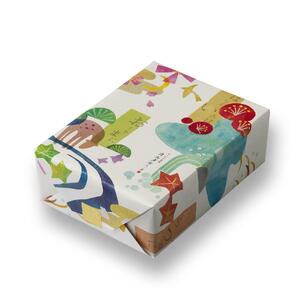 【小倉山荘】カルタ百人一首 化粧箱(中)（袋数の目安：約110袋）［ 京都 あられ おかき 人気 おすすめ おいしい ギフト プレゼント グルメ 食べ比べ 詰め合わせ セット お取り寄せ ］