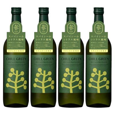 ふるさと納税 いちき串木野市 チルグリーン「スパイシー&シトラス」720ml×4本 フレーバー系麦焼酎 |  | 01