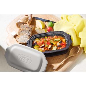 Toffy 電子レンジ用 グリルディッシュK-MW6　カラー：グレージュ【kt072-003-2】電子ﾚﾝｼﾞ 料理 ｸﾞﾘﾙ調理 簡単 手軽 ふっ素樹脂加工