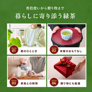 緑茶 ( 深耶馬渓茶 ) × 3パック ( 1パック 100g ) | お茶 日本茶 耶馬渓 茶葉 大分県 中津市