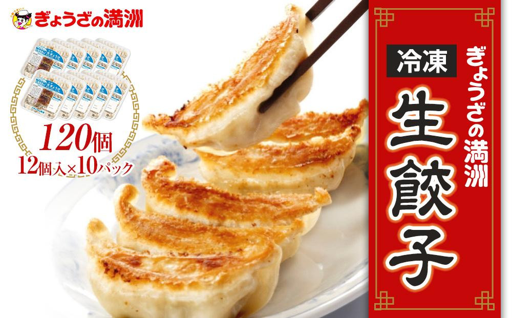 
            ぎょうざの満洲 冷凍生餃子10パック(120個)　セット 詰め合わせ  ぎょうざ 餃子 ギョーザ 冷凍餃子 冷凍ギョーザ  ヘルシー  惣菜 中華 点心 埼玉県 川越市
          