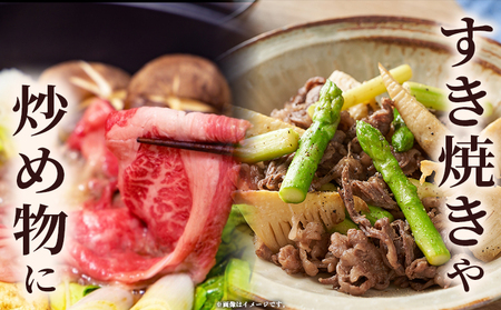 ＜はなが黒牛 すき焼き用 モモバラスライス 約200g×10パック＞ お肉 牛肉 国産 霜降り 薄切り 炒め物 すきやき しゃぶしゃぶ お鍋 晩御飯 夕食 パーティー 特産品 小分け ゆうぼく 愛媛県