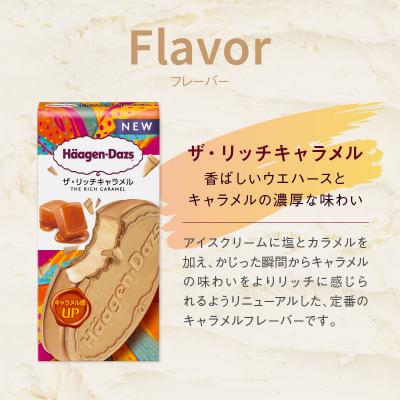 ふるさと納税 浜中町 <全6回定期便・連続>ハーゲンダッツ『クリスピーサンドセット(ザ・リッチキャラメル味)計36個』 |  | 01