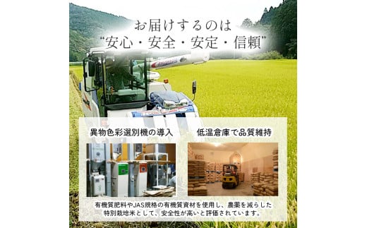 ◎令和７年産◎四万十の美味しい特選仁井田米（香り米50％入り）【5㎏×6回】／Sbmu-D18