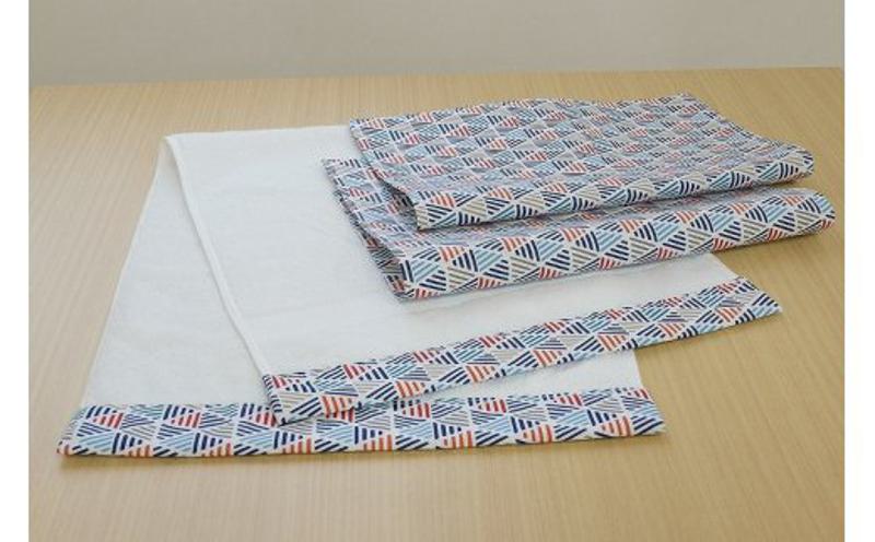 泉佐野産タオルとランチョンマット（Ja)