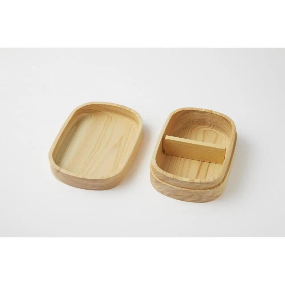 ◇紀州桧弁当箱 モグモグボックス NA ナノコート 弁当包みセット【ミズタマ】【TN157】