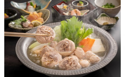 【博多華味鳥　祇園店】 ペア（2名様）ディナープラン　（特選）華味鳥水たきコース　お土産2品付