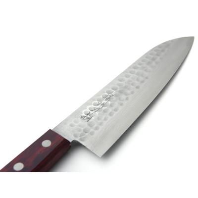 ふるさと納税 小野市 鍛造ステンレスのV金10割込槌目多層鋼三徳包丁