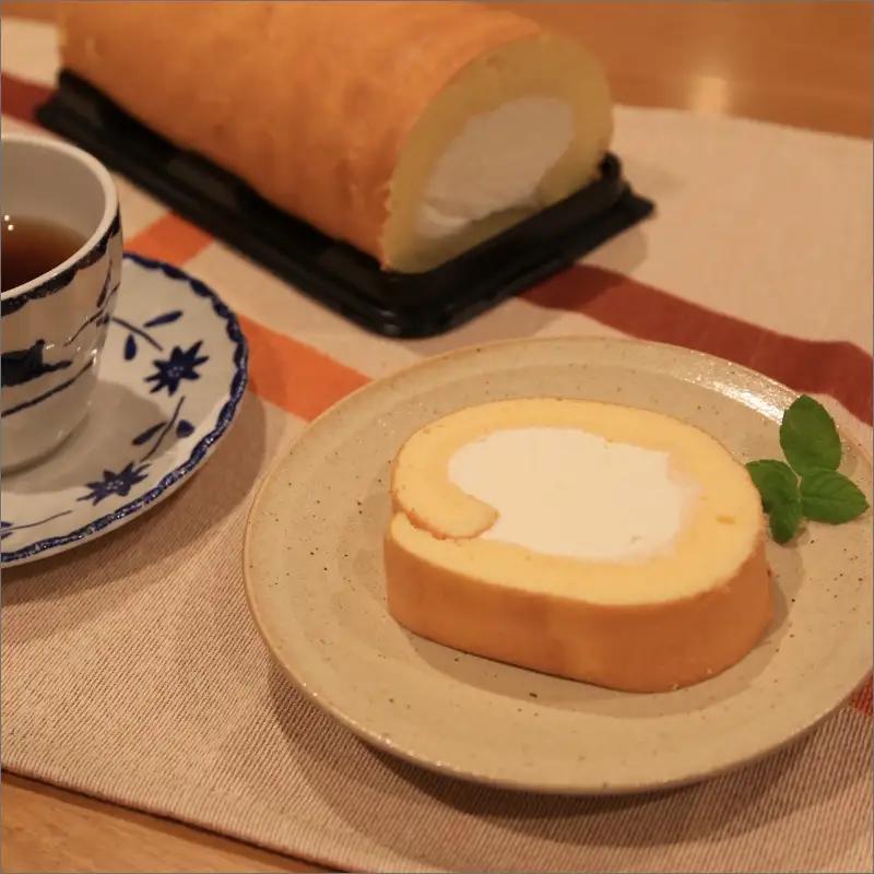 丹後ちりめんロール翁の塩1本｜ロールケーキ