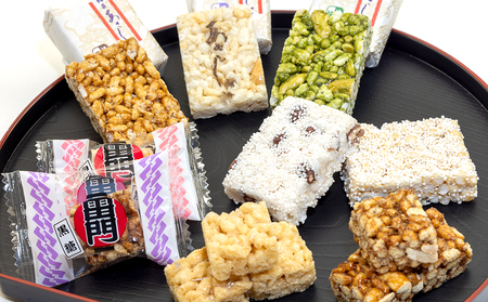 [常盤堂] 雷おこし こだわり3種詰合せ (上磯部おこし・和菓あさくさ・生おこし)