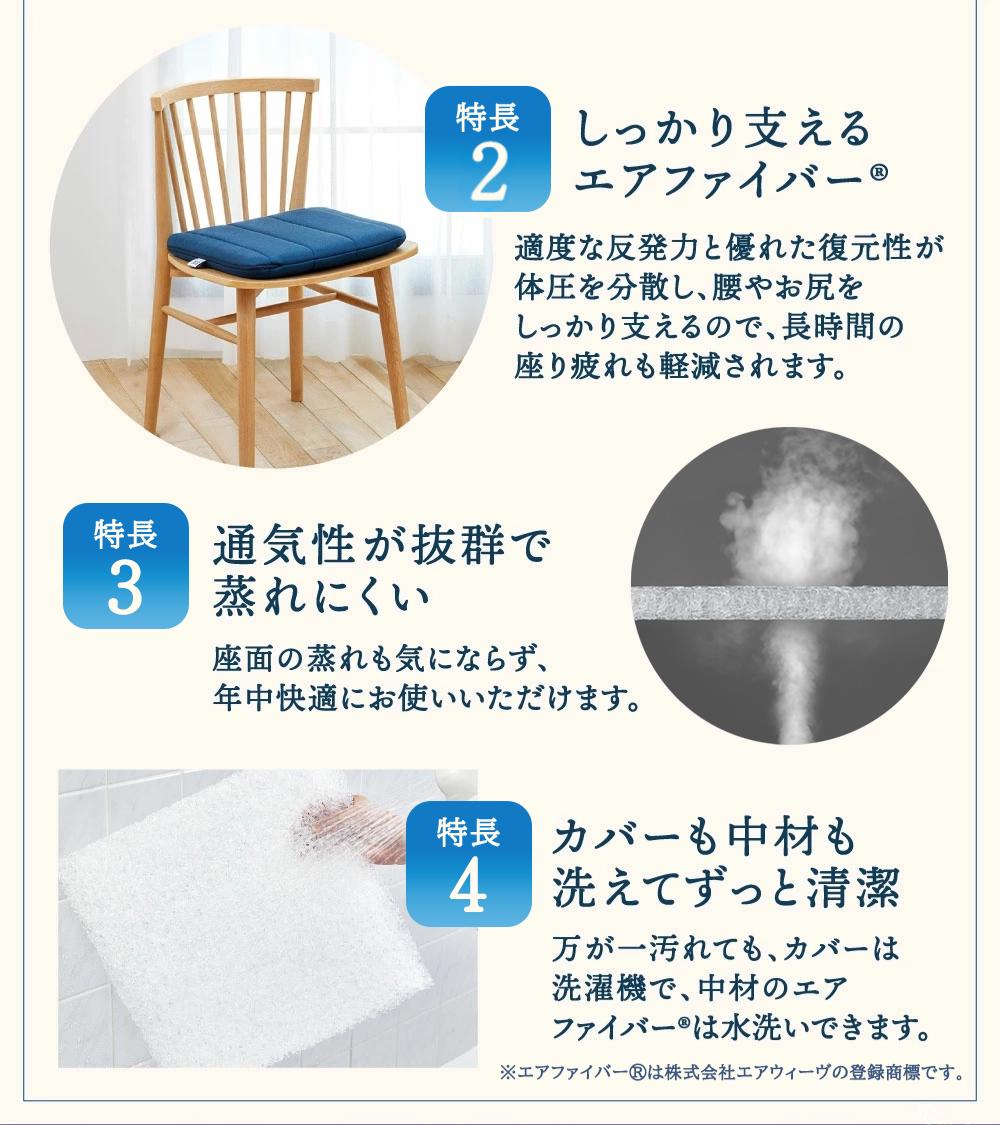 エアウィーヴ クッション グレー オールシーズン対応 ぐっすり ホテル 安眠 健康 高反発 腰 肩 熟睡