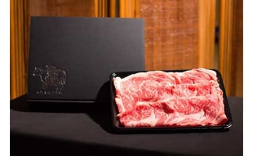 ひら山厳選　京都府産黒毛和牛【特選】 すき焼き 用（亀岡牛・京の肉・京都肉・丹波産）