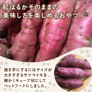 ペットフード さつまいもキューブ 100g