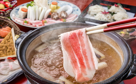 【奄美島豚】鍋セット1.5kg（鶏飯スープ付き）豚肉