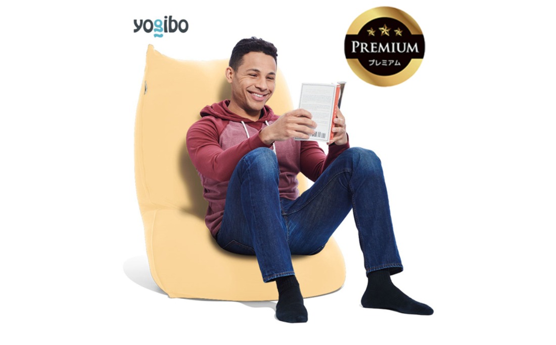 Yogibo Lite Premium（ヨギボー ライト プレミアム）＜クリームホワイト＞-[G785-8]