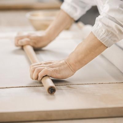 ふるさと納税 長野県 【信州のそば工房から本生手打ちそばをお届け】雪村そば8人前【冷凍便】 |  | 02