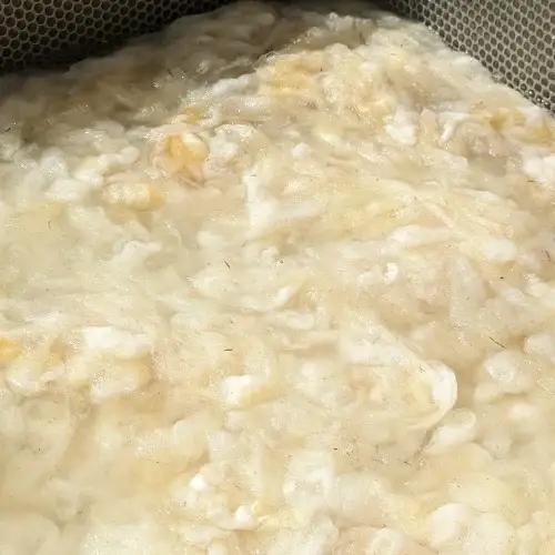 【ご予約】日本産 羊の糸 約100g×4かせ   ※2026年10月以降順次発送予定 / 毛糸 手芸 編み物 羊 ひつじ 糸 和歌山 本宮 【tsg004】