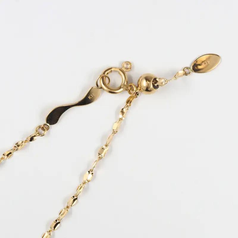 K18 ami/アミ ネックレス 45cmスライド 14635