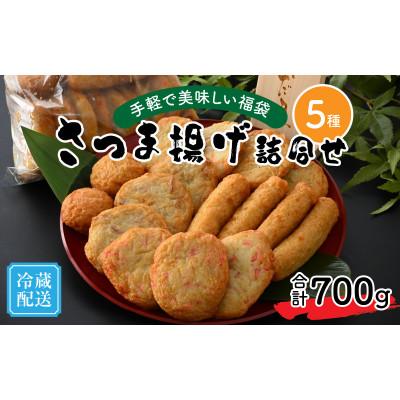 ふるさと納税 福井市 手軽で美味しい福袋 さつま揚げ詰合せ 5種 合計700g
