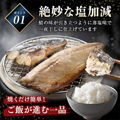 ふるさと納税 越前町 越前漁師福丸の骨取り鯖の一夜干し　約1kg入り |  | 01