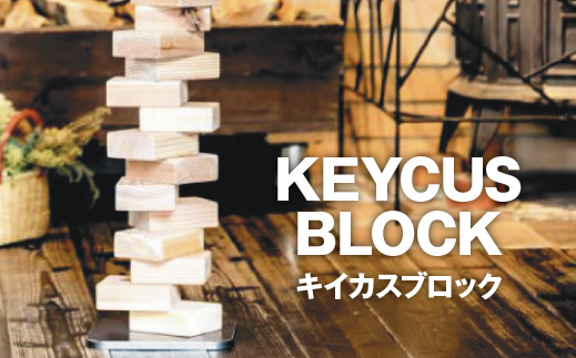 AE002 KEYCUS BLOCKキイカスブロック  スタンド付き