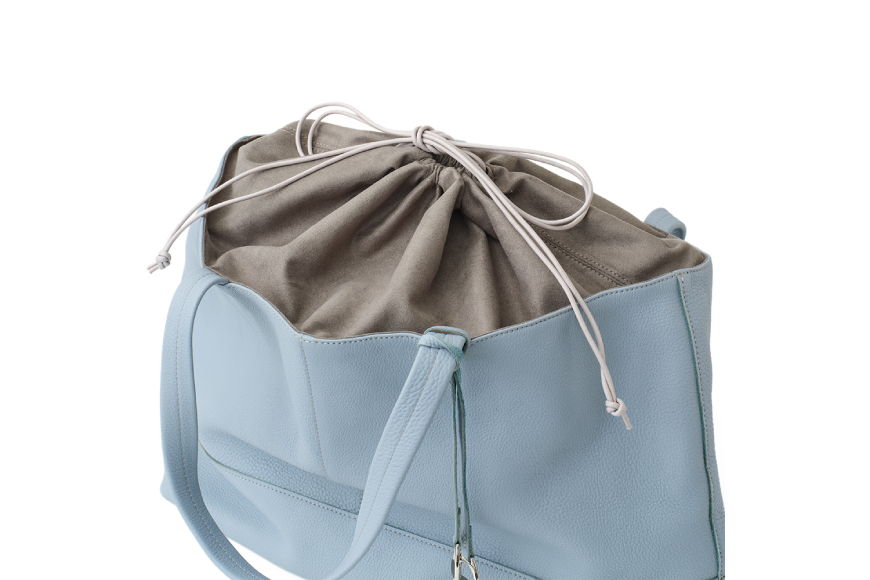 SOMES AT-77 トートバッグ L ブルーグレー [ソメスサドル 北海道 砂川市 12260905] ソメス トート メンズ レディース A4 a4 革 本革 牛革 革 革製品 革鞄 革バッグ 